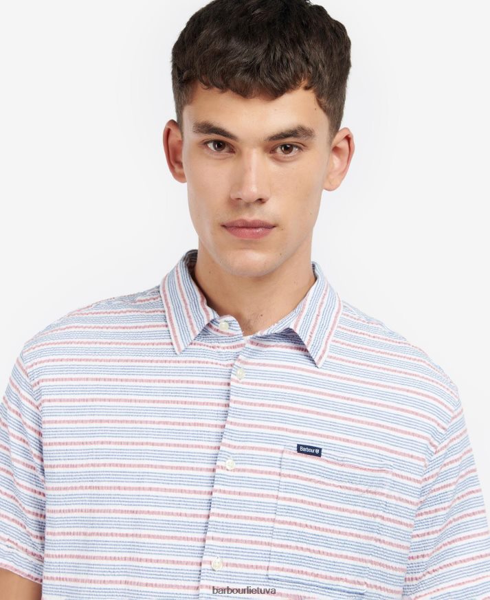 apranga Barbour Newquay įprasti marškiniai klasikinis laivynas vyrų 6F6D80530