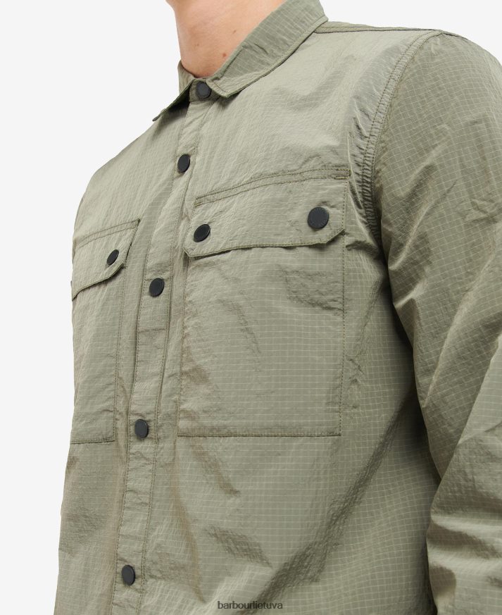 apranga Barbour Spenserio marškinėliai tamsus grybas vyrų 6F6D80483