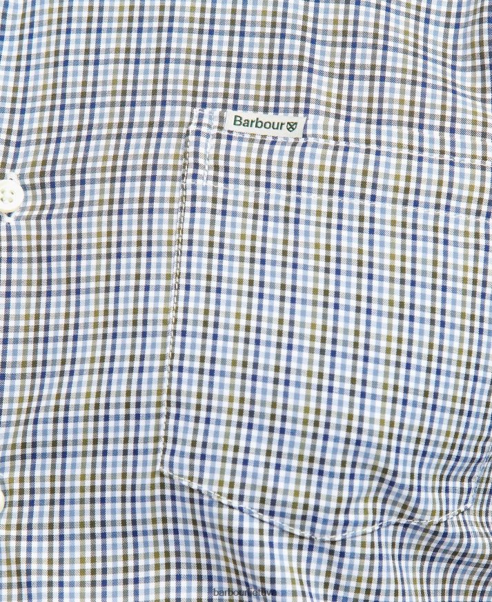 apranga Barbour „Stanhope“ veiklos patikrinimo marškinėliai akmuo vyrų 6F6D80401