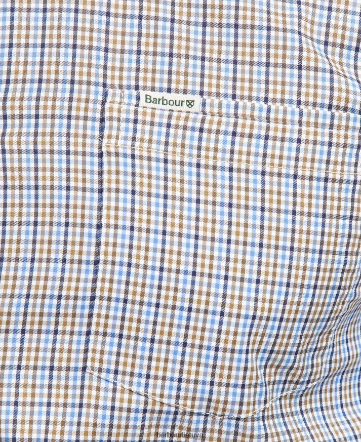 apranga Barbour „Stanhope“ veiklos patikrinimo marškinėliai akmuo vyrų 6F6D80492