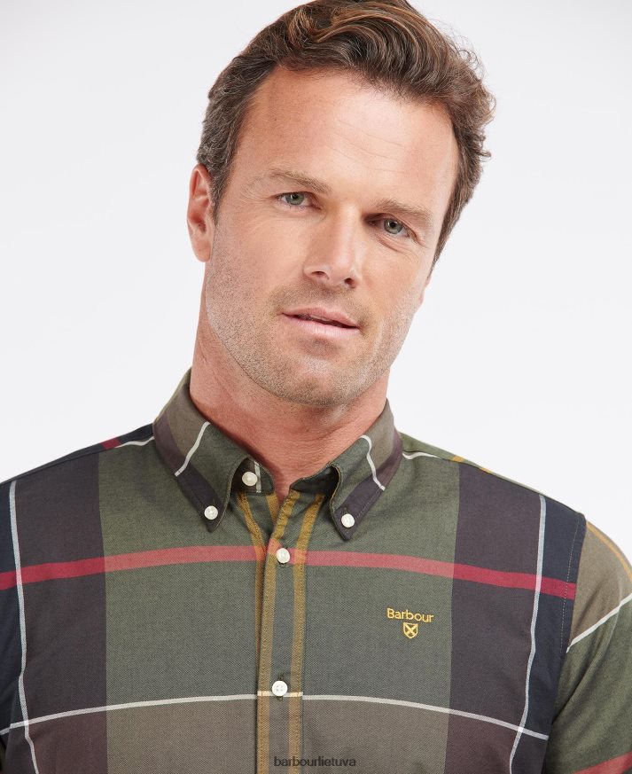 apranga Barbour Sutherland pritaikyti marškiniai klasikinis tartanas vyrų 6F6D80303