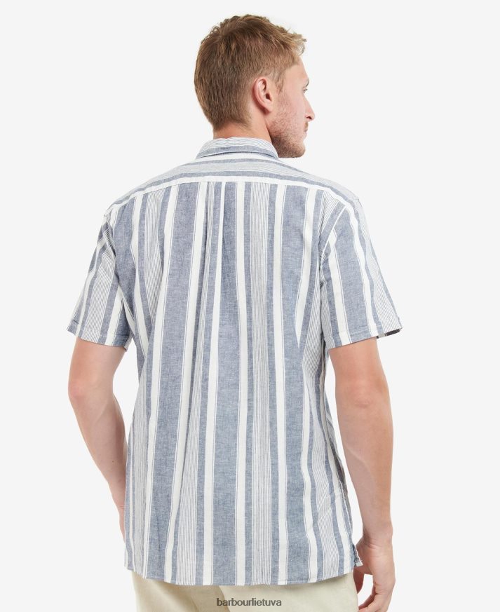 apranga Barbour Thewles įprasti marškiniai klasikinis laivynas vyrų 6F6D80511