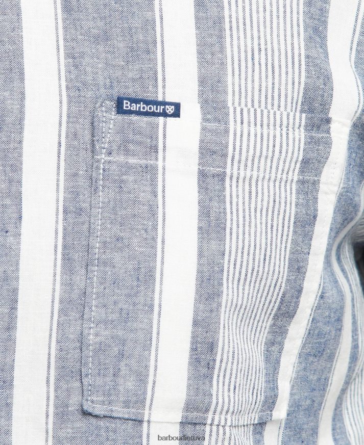 apranga Barbour Thewles įprasti marškiniai klasikinis laivynas vyrų 6F6D80511