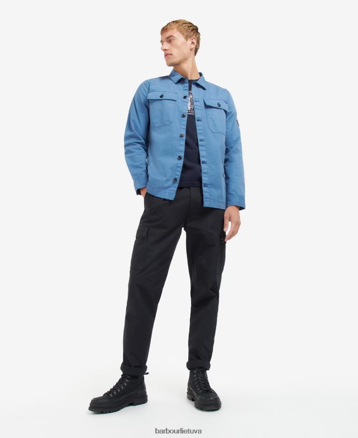apranga Barbour adey marškinėliai mėlynas horizontas vyrų 6F6D80439