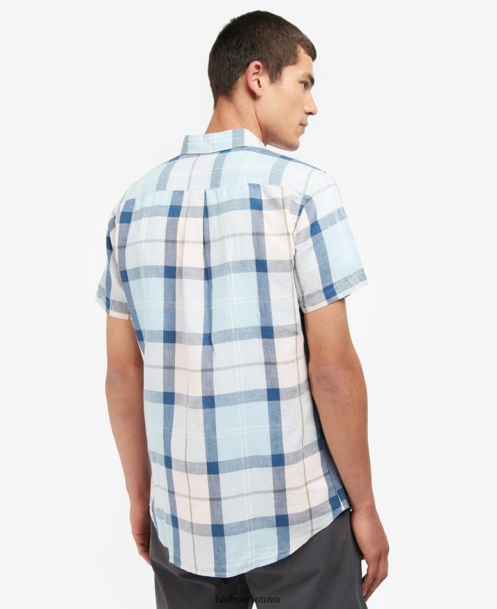 apranga Barbour angus pritaikyti marškiniai rausvos druskos tartanas vyrų 6F6D80429