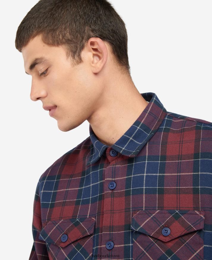 apranga Barbour cannich marškinėliai klasikinis tartanas vyrų 6F6D80472