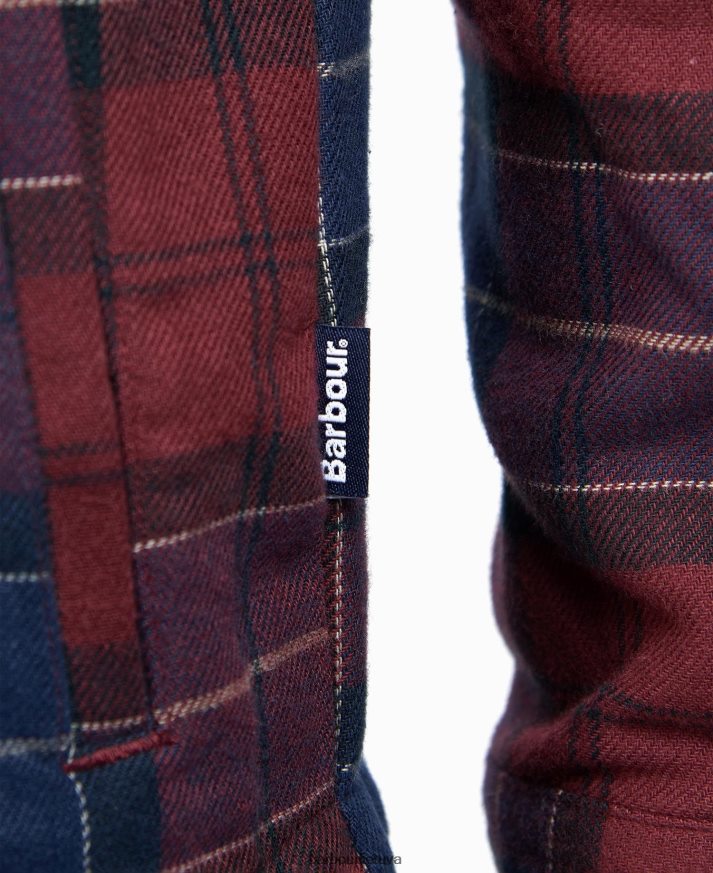 apranga Barbour cannich marškinėliai klasikinis tartanas vyrų 6F6D80472