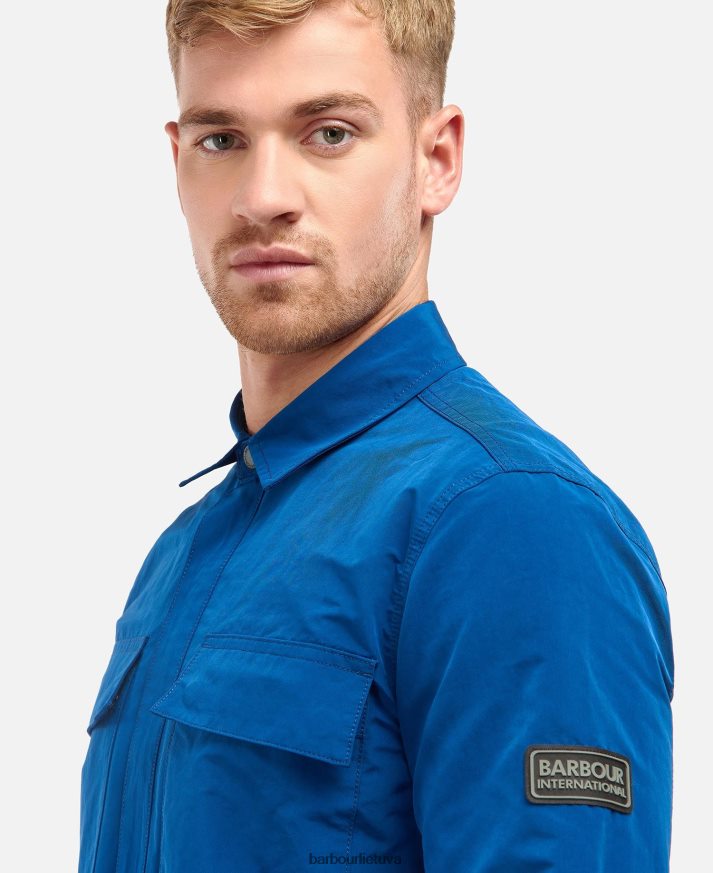 apranga Barbour cilindriniai marškinėliai klasikinis juodas vyrų 6F6D80531