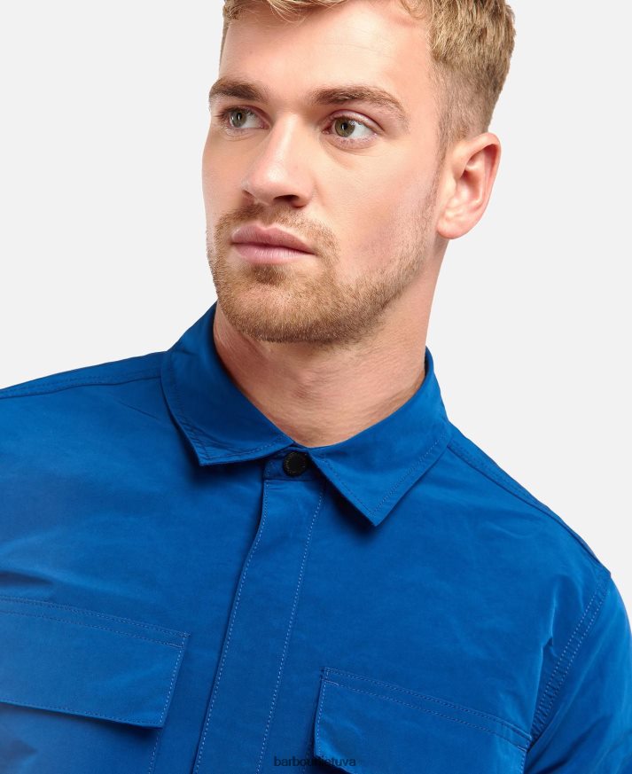 apranga Barbour cilindriniai marškinėliai klasikinis juodas vyrų 6F6D80531