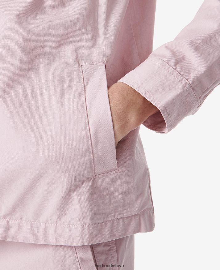 apranga Barbour debesies marškinėliai sutemų rožinė vyrų 6F6D80413