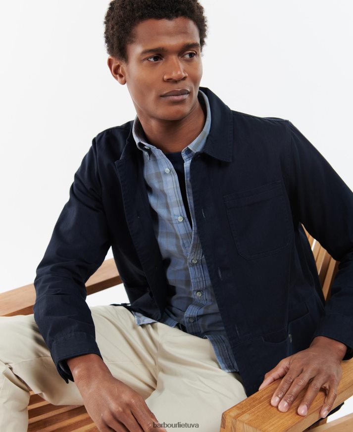 apranga Barbour dene overshirt akmuo vyrų 6F6D80490