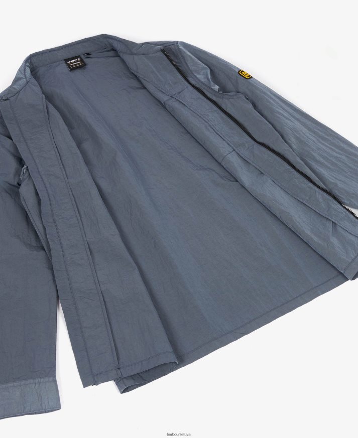 apranga Barbour dylan nailono marškinėliai milteliai mėlyni vyrų 6F6D80311