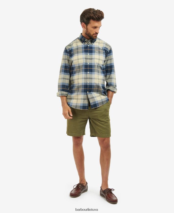 apranga Barbour eden įprasti tartaniniai marškiniai klasikinis tartanas vyrų 6F6D80317