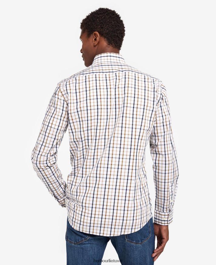 apranga Barbour eldon pasiūti marškiniai raudona vyrų 6F6D80467