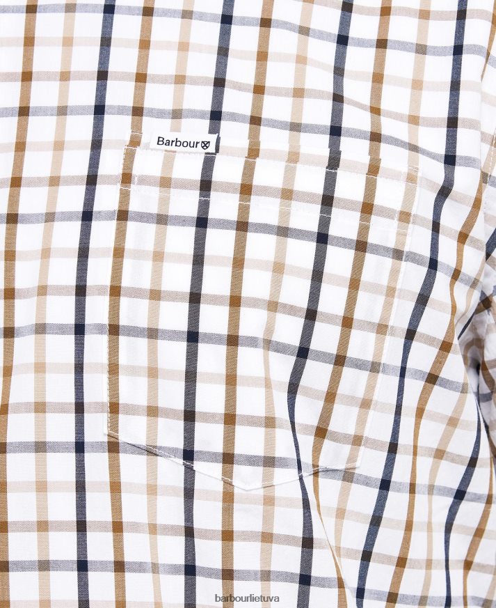 apranga Barbour eldon pasiūti marškiniai raudona vyrų 6F6D80467