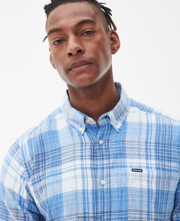 apranga Barbour ellerburn pritaikyti marškiniai klasikinis baltas vyrų 6F6D80368