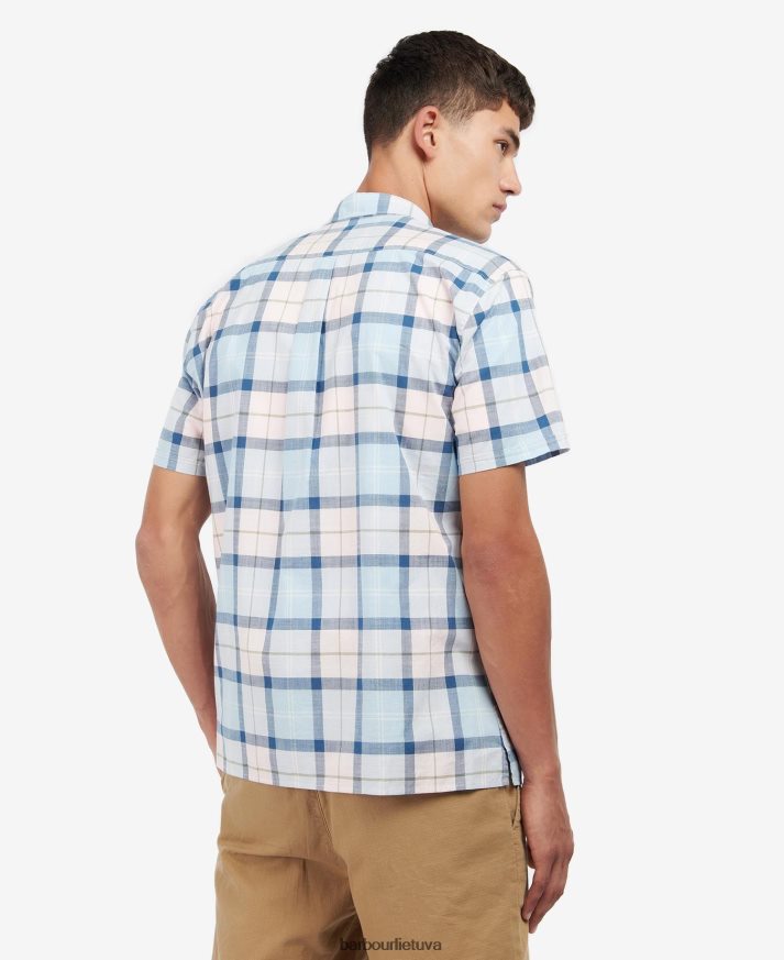 apranga Barbour gordon trumpomis rankovėmis pritaikyti marškiniai amble smėlio tartanas vyrų 6F6D80448