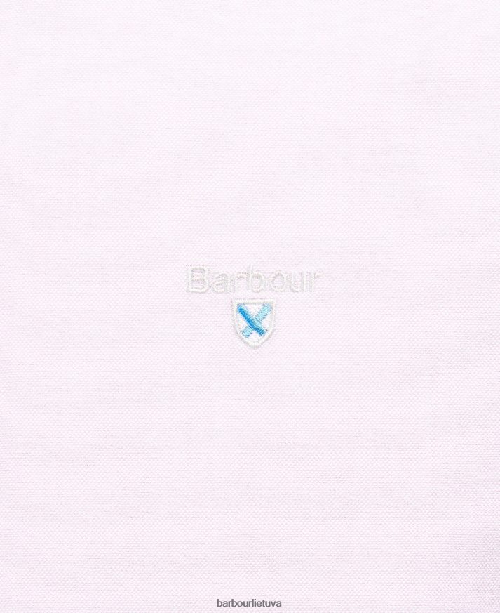 apranga Barbour oksfordui pritaikyti marškiniai klasikinė rožinė vyrų 6F6D80357
