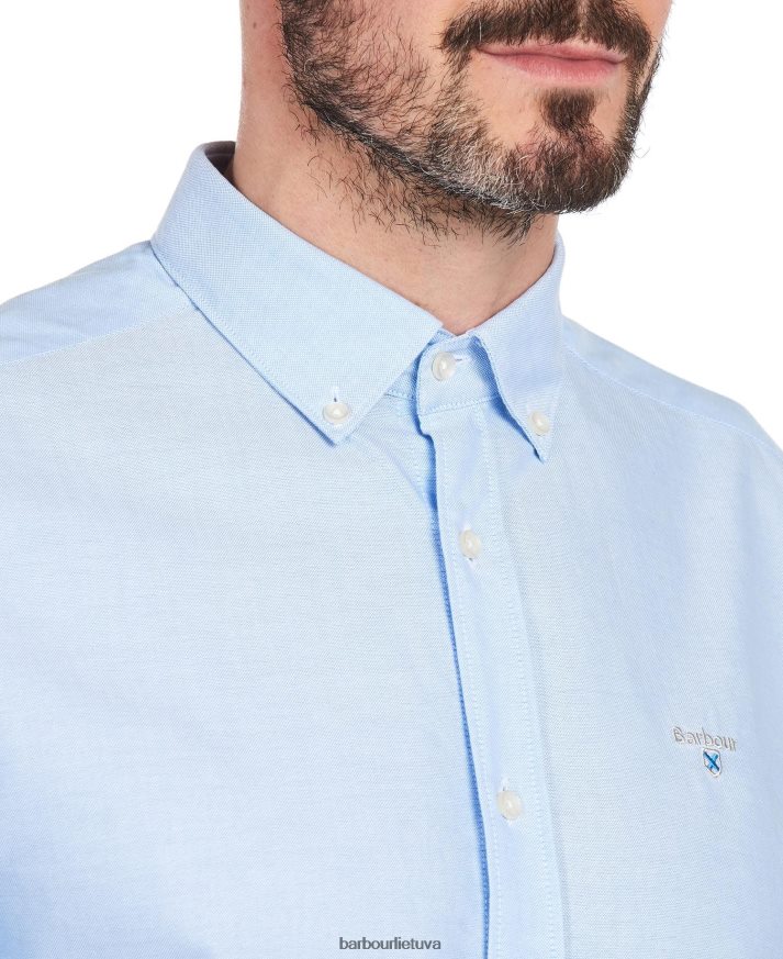 apranga Barbour oxford 3 pritaikyti marškiniai žalias vyrų 6F6D80364
