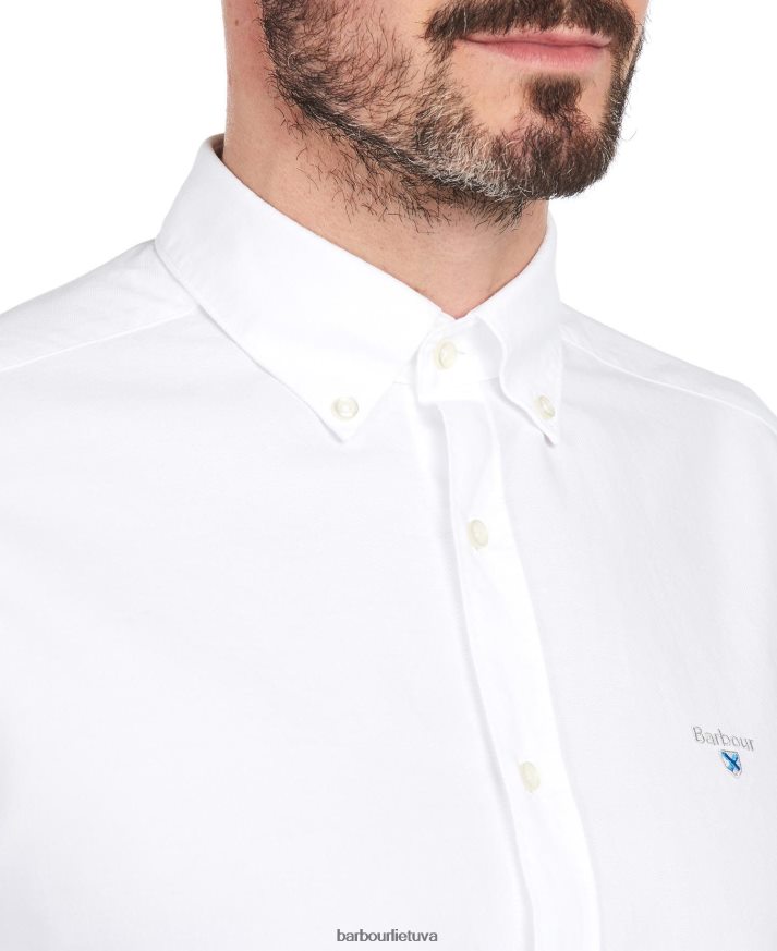 apranga Barbour oxford 3 pritaikyti marškiniai žalias vyrų 6F6D80409