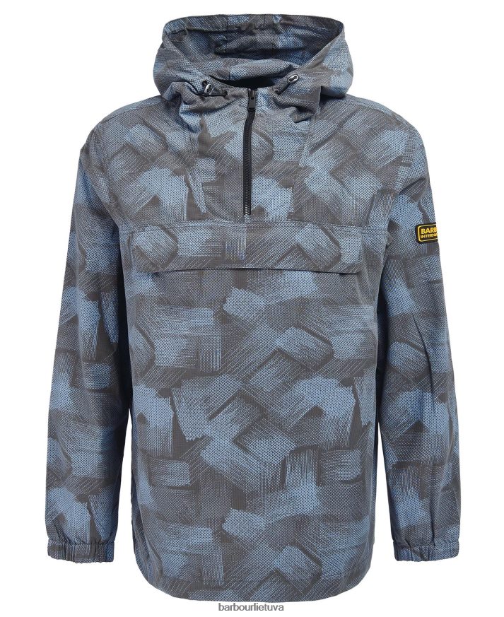 apranga Barbour potėpio marginimo marškinėliai anglis vyrų 6F6D80476