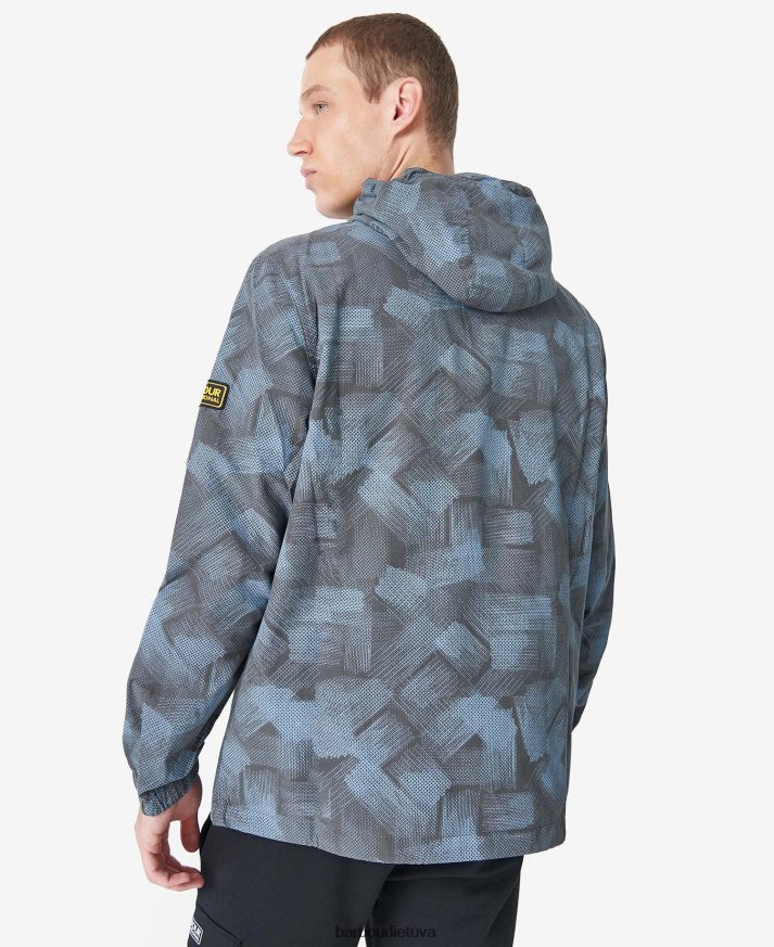 apranga Barbour potėpio marginimo marškinėliai anglis vyrų 6F6D80476