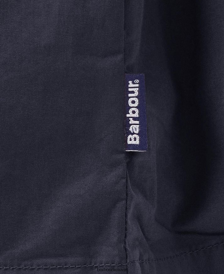 apranga Barbour sidlaw marškinėliai klasikinis laivynas vyrų 6F6D80298