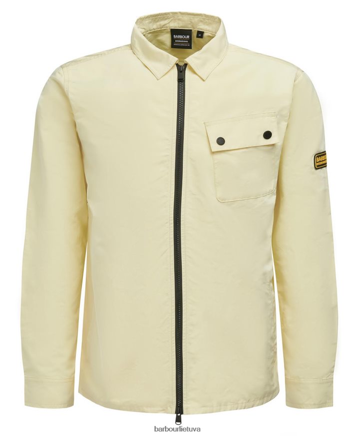 apranga Barbour skyline marškinėliai geltona migla vyrų 6F6D80336