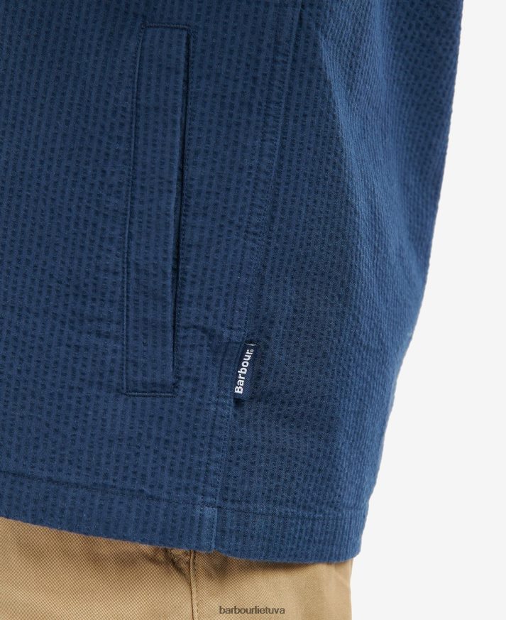 apranga Barbour tenby marškinėliai klasikinis laivynas vyrų 6F6D80345