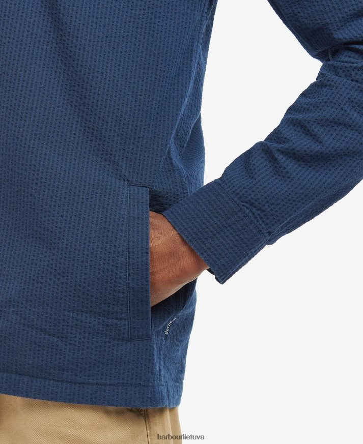 apranga Barbour tenby marškinėliai klasikinis laivynas vyrų 6F6D80345