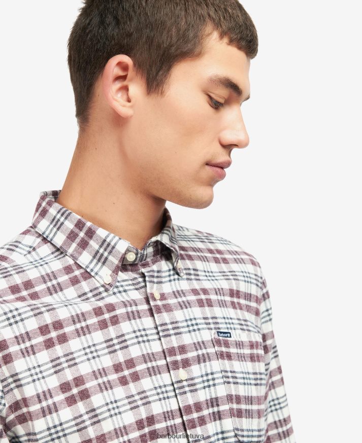 apranga Barbour waldon siūti marškiniai vidurio mėlyna vyrų 6F6D80532