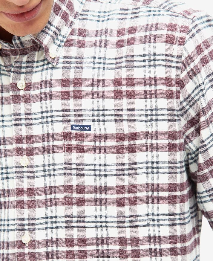 apranga Barbour waldon siūti marškiniai vidurio mėlyna vyrų 6F6D80532