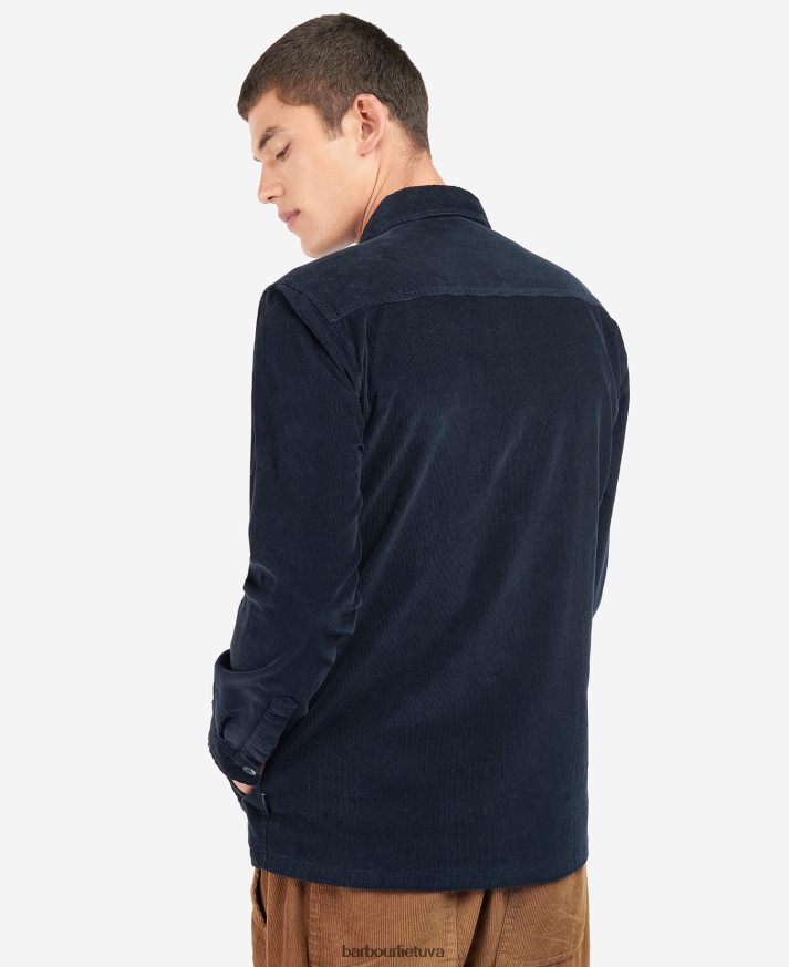 apranga Barbour warwick marškinėliai karinis jūrų laivynas vyrų 6F6D80502