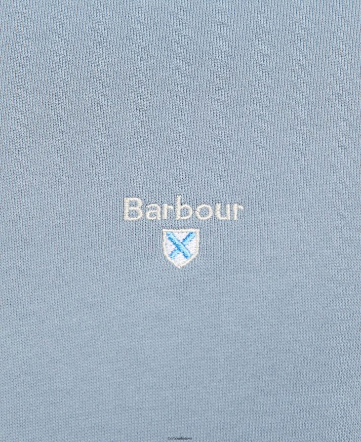 apranga Barbour Barbur Rothley megztinis su pusiau užtrauktuku agavos žalia vyrų 6F6D801052