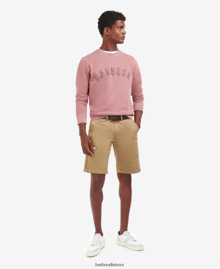 apranga Barbour Didelio logotipo megztinis su kaklu milteliai mėlyni vyrų 6F6D801030