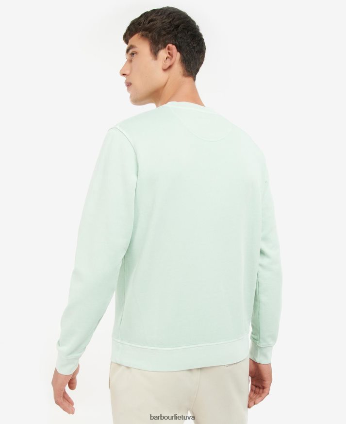 apranga Barbour Didelio logotipo megztinis su kaklu milteliai mėlyni vyrų 6F6D801041