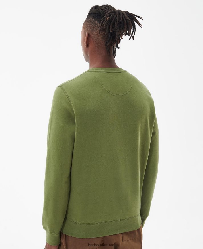 apranga Barbour John Crew megztinis degintos alyvuogės vyrų 6F6D801018