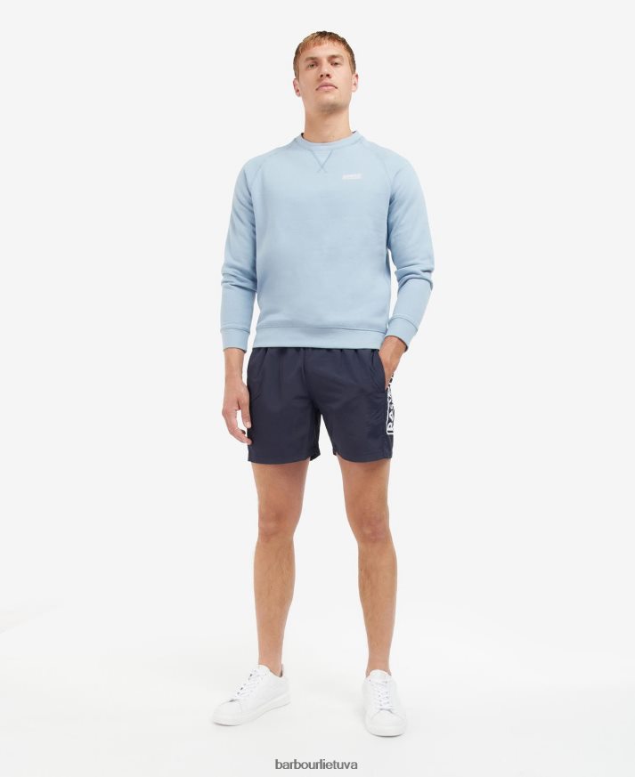 apranga Barbour esminis megztinis su įgulos kaklu tarptautinis laivynas vyrų 6F6D801057