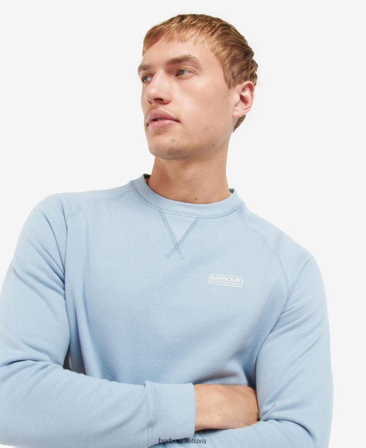 apranga Barbour esminis megztinis su įgulos kaklu tarptautinis laivynas vyrų 6F6D801057