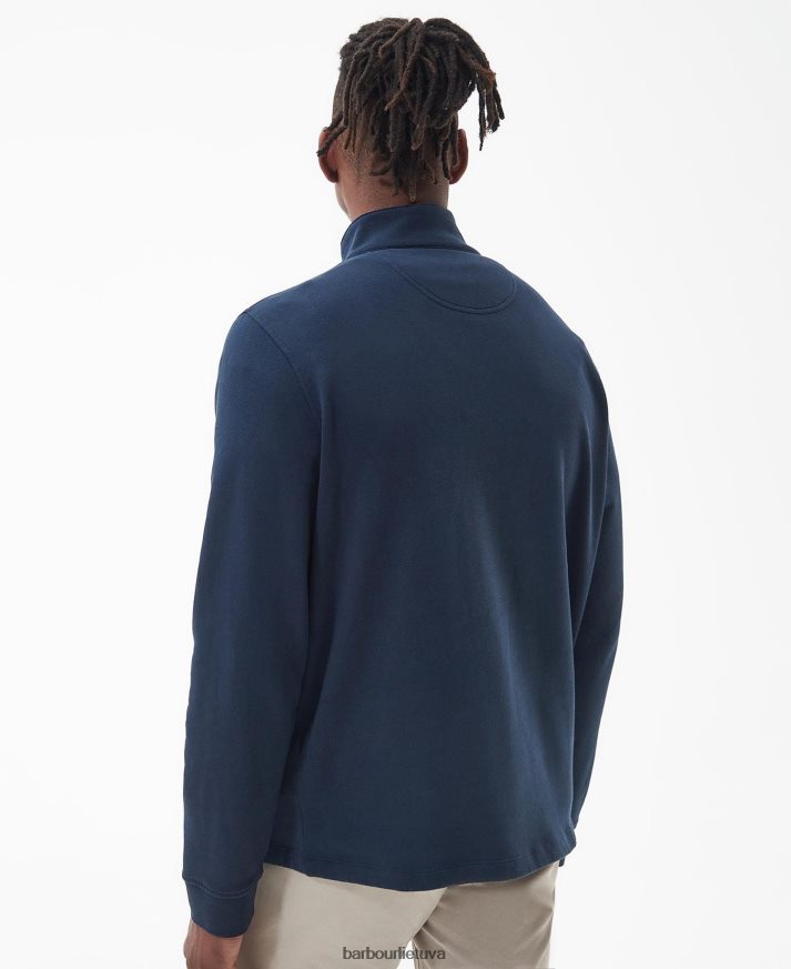 apranga Barbour kiphil megztinis su pusiau užtrauktuku degintos alyvuogės vyrų 6F6D80981