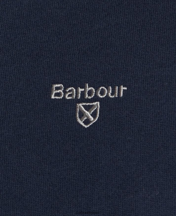 apranga Barbour megztinis su puse snapu karinis jūrų laivynas vyrų 6F6D80978