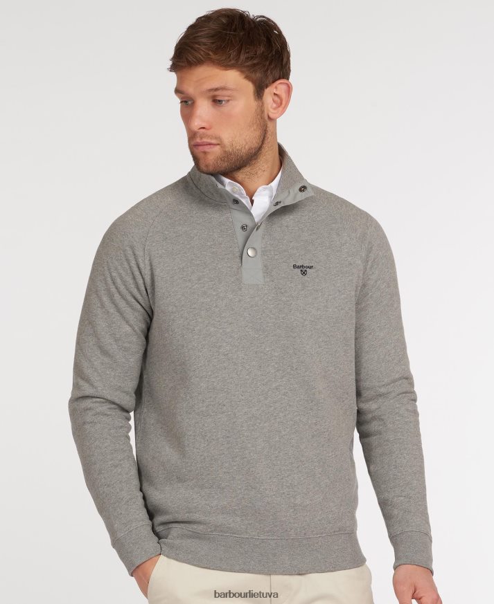 apranga Barbour megztinis su puse snapu karinis jūrų laivynas vyrų 6F6D80982