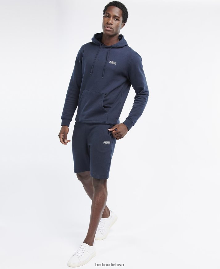 apranga Barbour tarptautinis mažo logotipo džemperis antracito marlas vyrų 6F6D80989