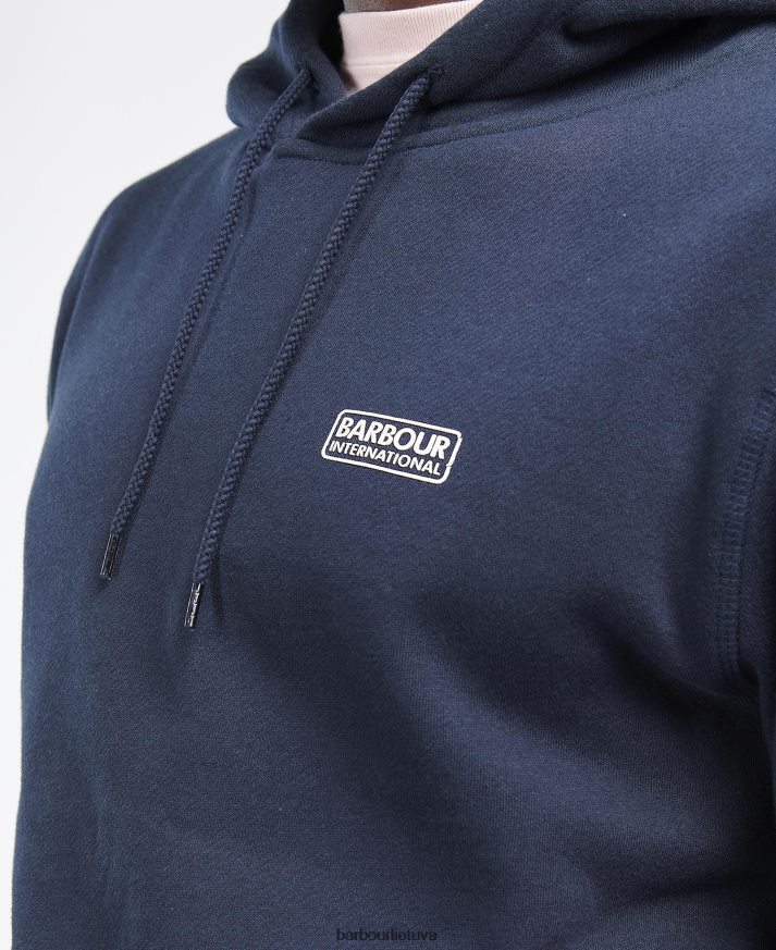 apranga Barbour tarptautinis mažo logotipo džemperis antracito marlas vyrų 6F6D80989