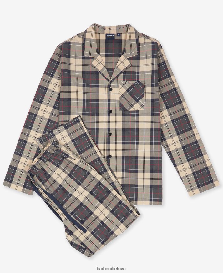 apranga Barbour Carlisle pj rinkinys vasaros laivyno tartanas vyrų 6F6D801242
