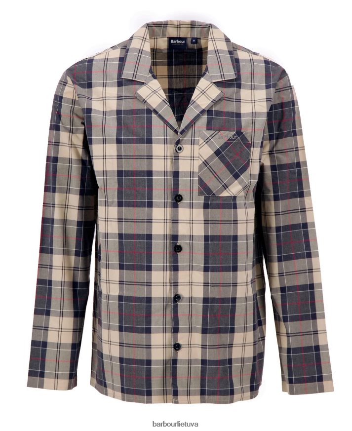 apranga Barbour Carlisle pj rinkinys vasaros laivyno tartanas vyrų 6F6D801242