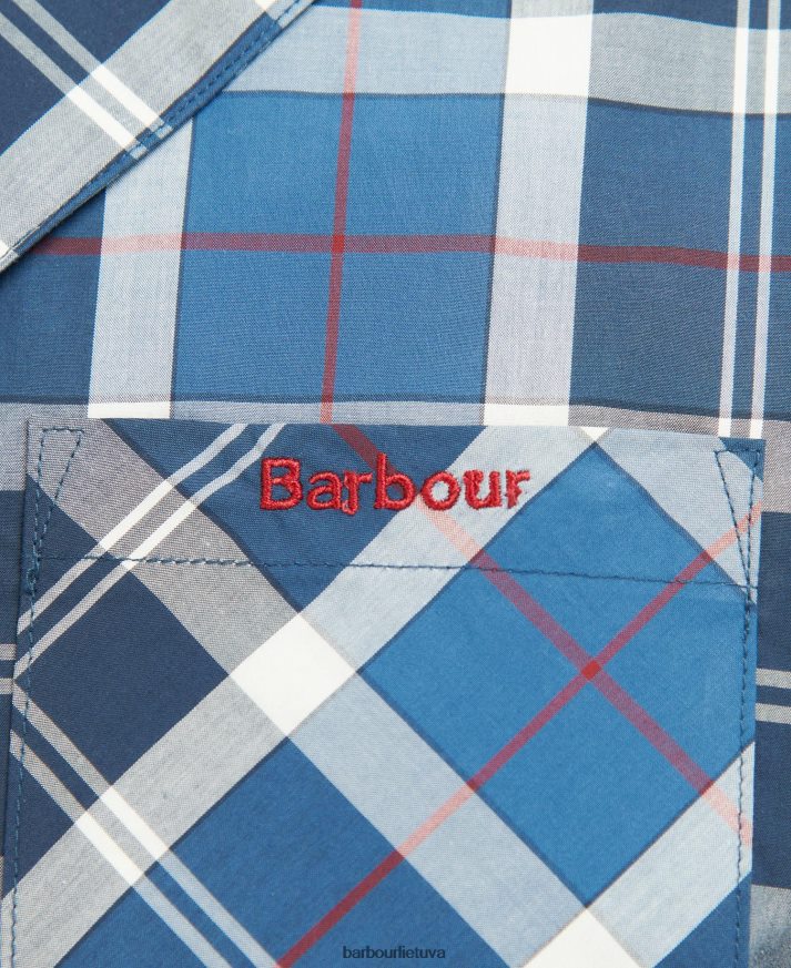 apranga Barbour Carlisle pj rinkinys vasaros laivyno tartanas vyrų 6F6D801244