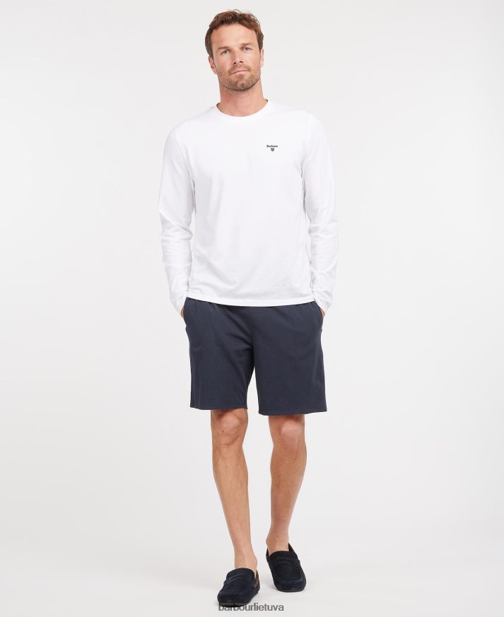 apranga Barbour abbott šortai šviesiai pilkas marlas vyrų 6F6D801236
