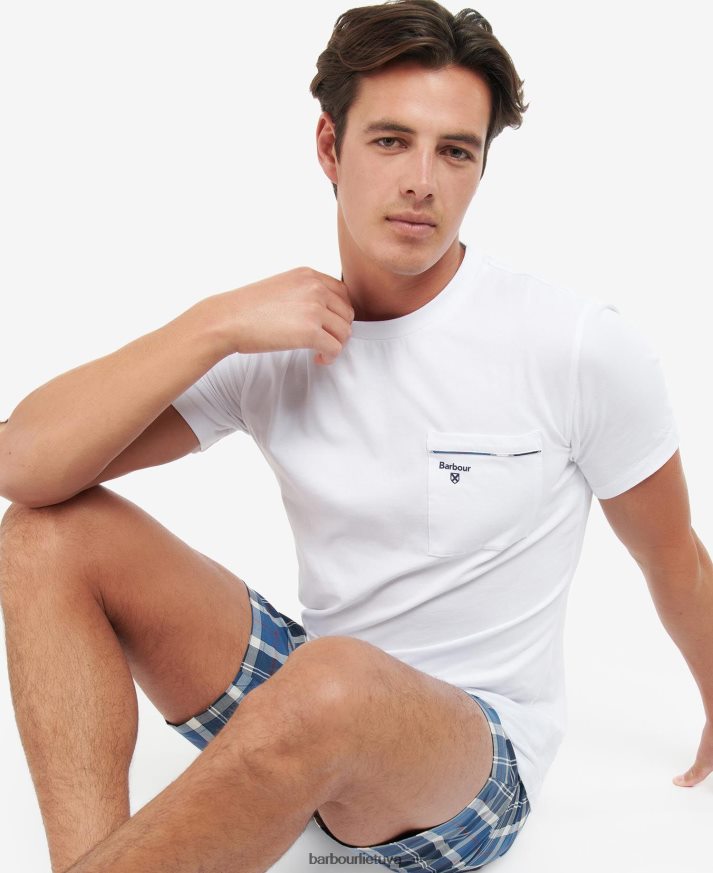 apranga Barbour bailes pj rinkinys vasaros laivyno tartanas vyrų 6F6D801243