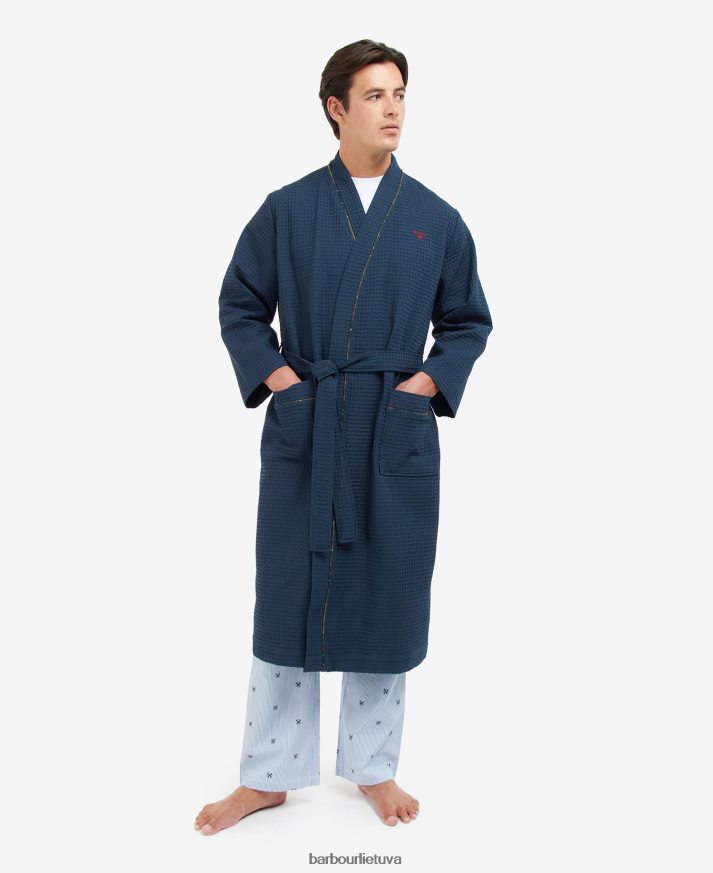 apranga Barbour hadriano naktinis chalatas klasikinis laivynas vyrų 6F6D801238